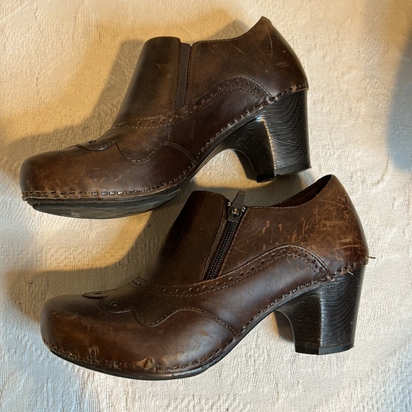 Dansko Boot Clog Brown 40 size 9 or 9.5 Bootie - Picture 4 of 17